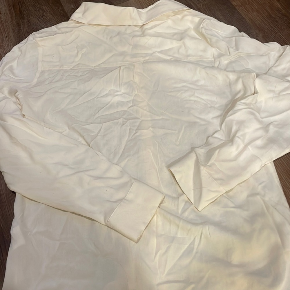 Pendleton Cream Geometric Pattern Button Down - Picture 9 of 12